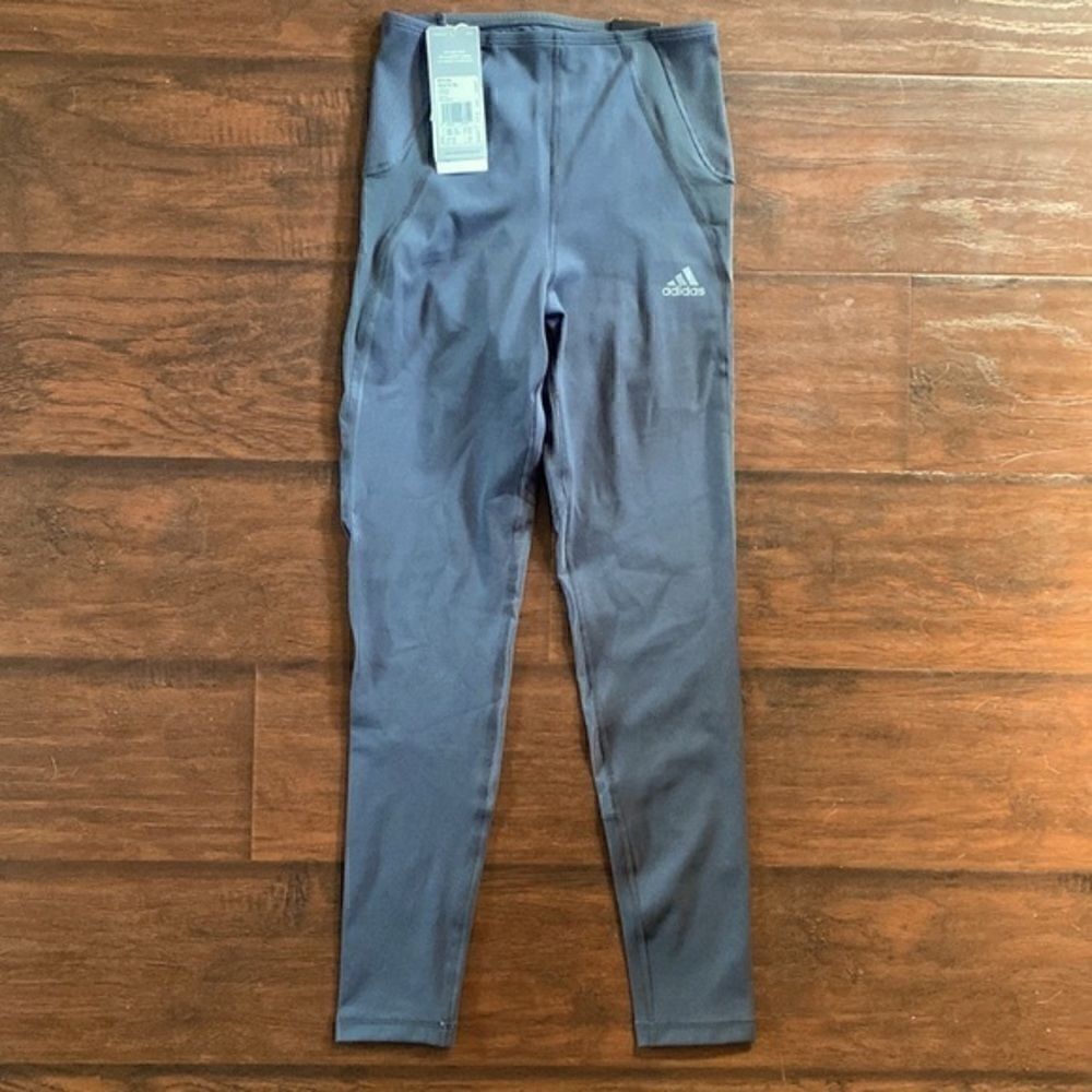 adidas OPTIME TRAINING LEGGINGS in Carbon